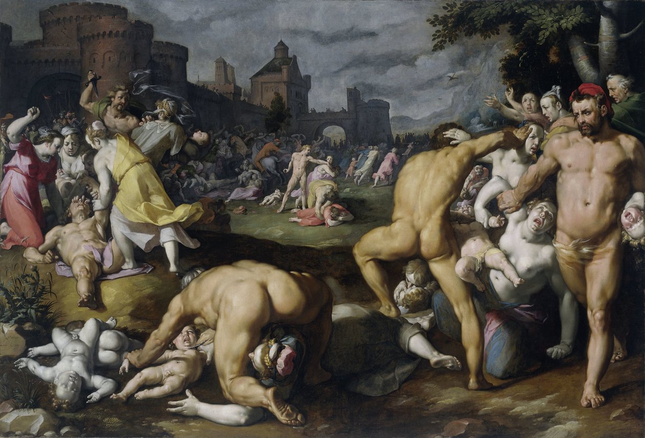 Masakra Niewinnych autorstwa Cornelis Cornelisz. van Haarlem