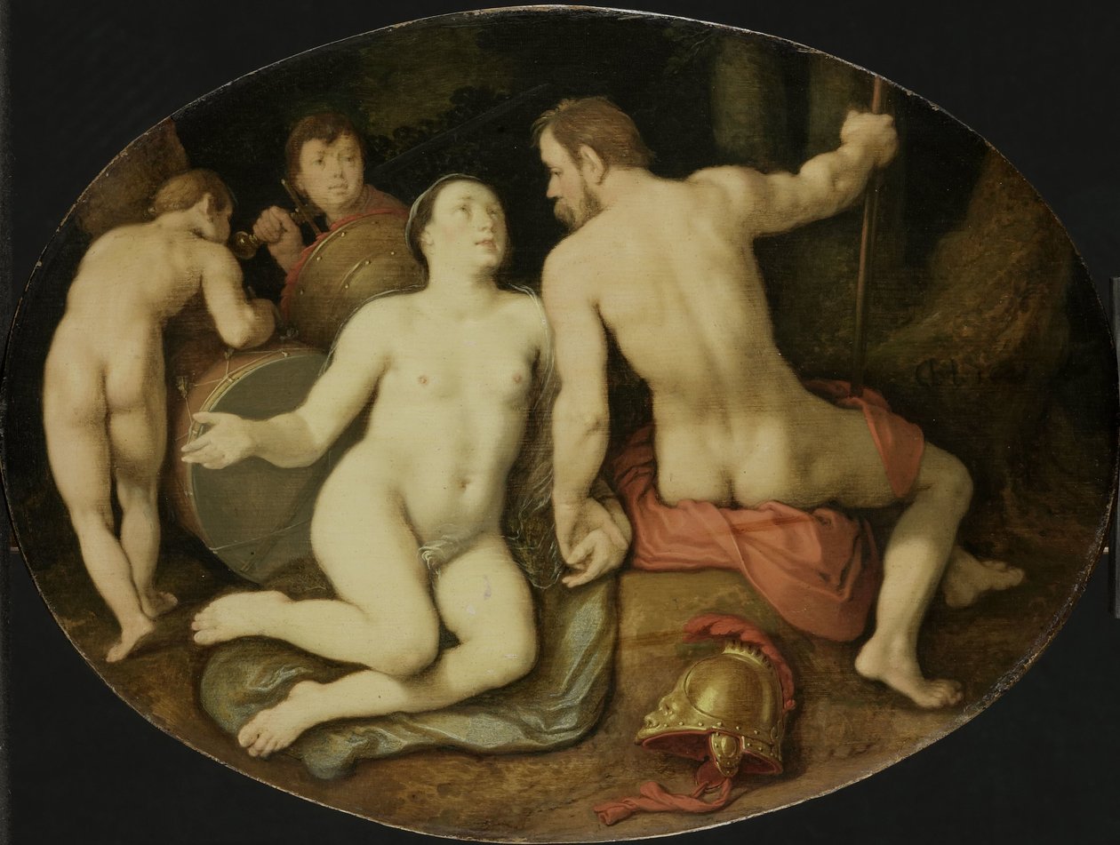Wenus i Mars autorstwa Cornelis Cornelisz. van Haarlem
