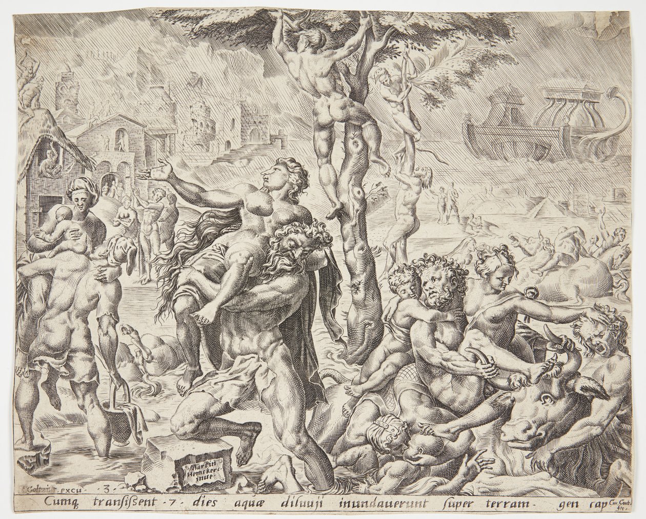 Potop autorstwa Cornelis Cort