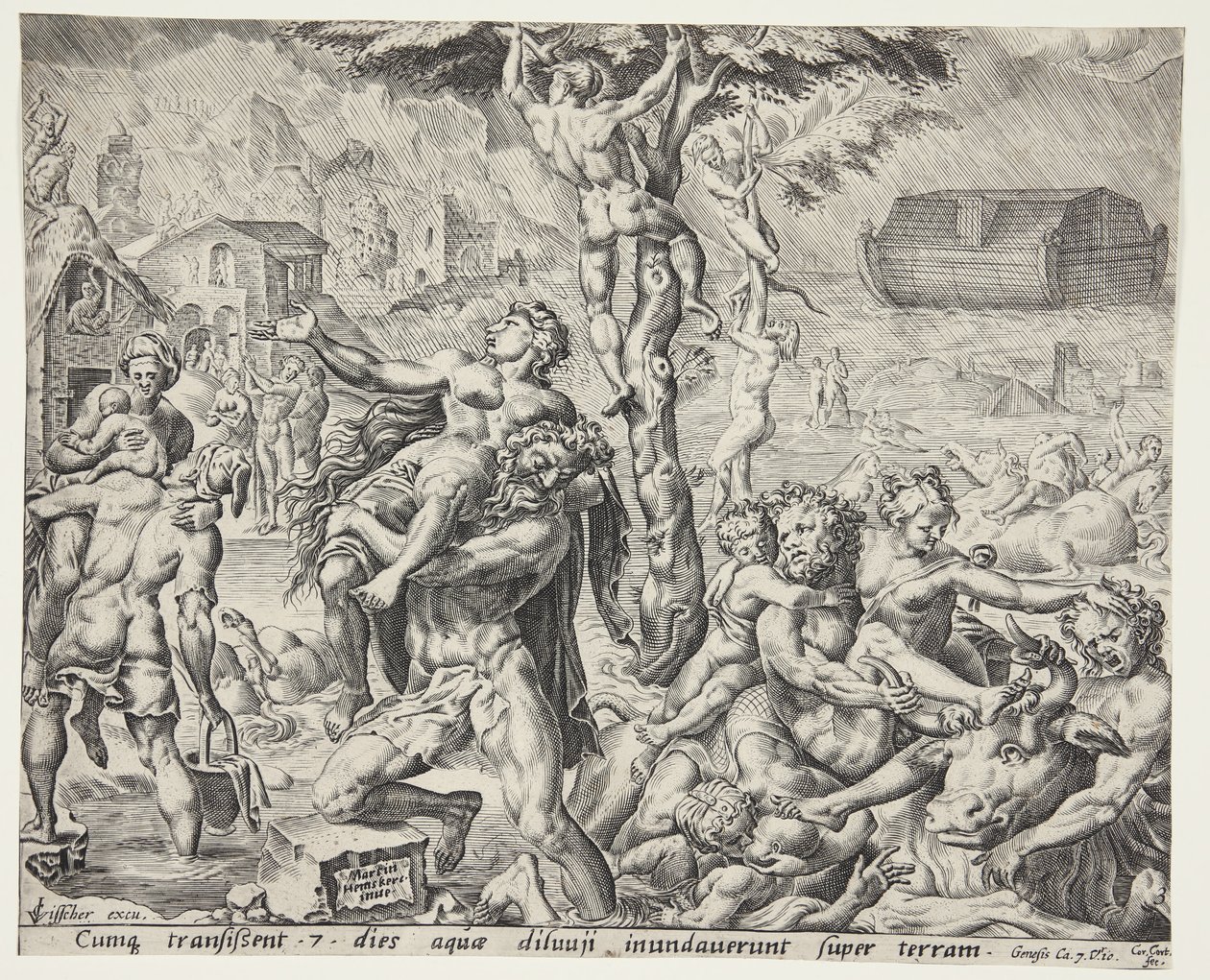 Potop autorstwa Cornelis Cort