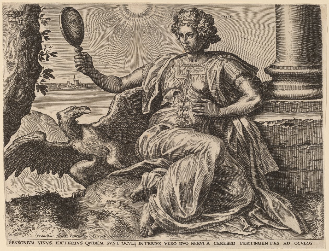 Wszystko autorstwa Cornelis Cort after Frans Floris I