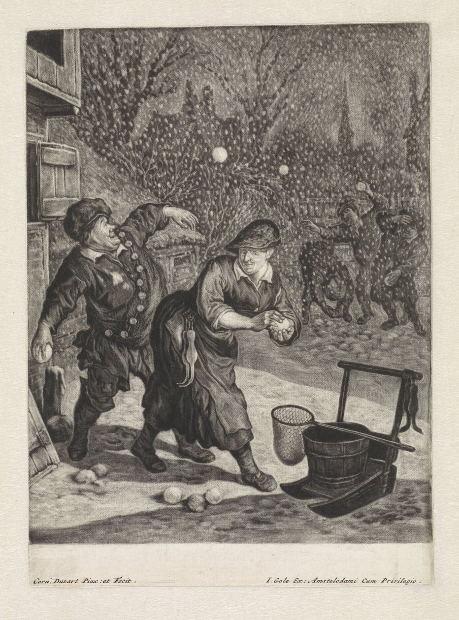 Marsz autorstwa Cornelis Dusart