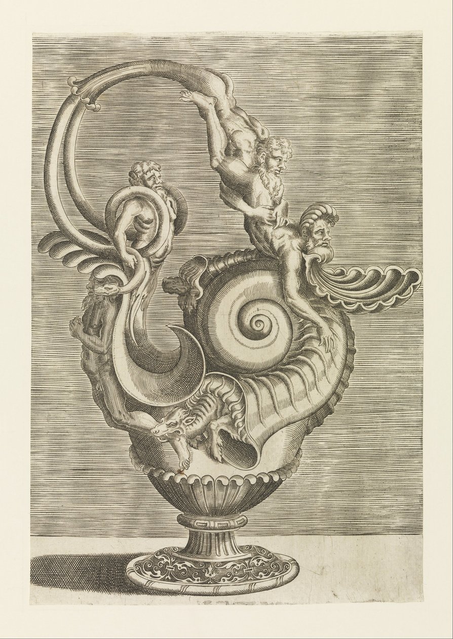 Ewer z uchwytem autorstwa Cornelis Floris Ii