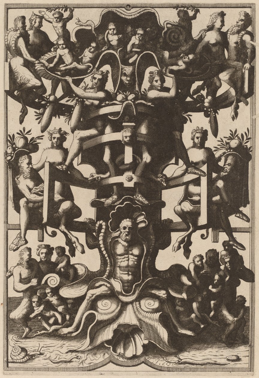 Groteskowy autorstwa Cornelis Floris Ii