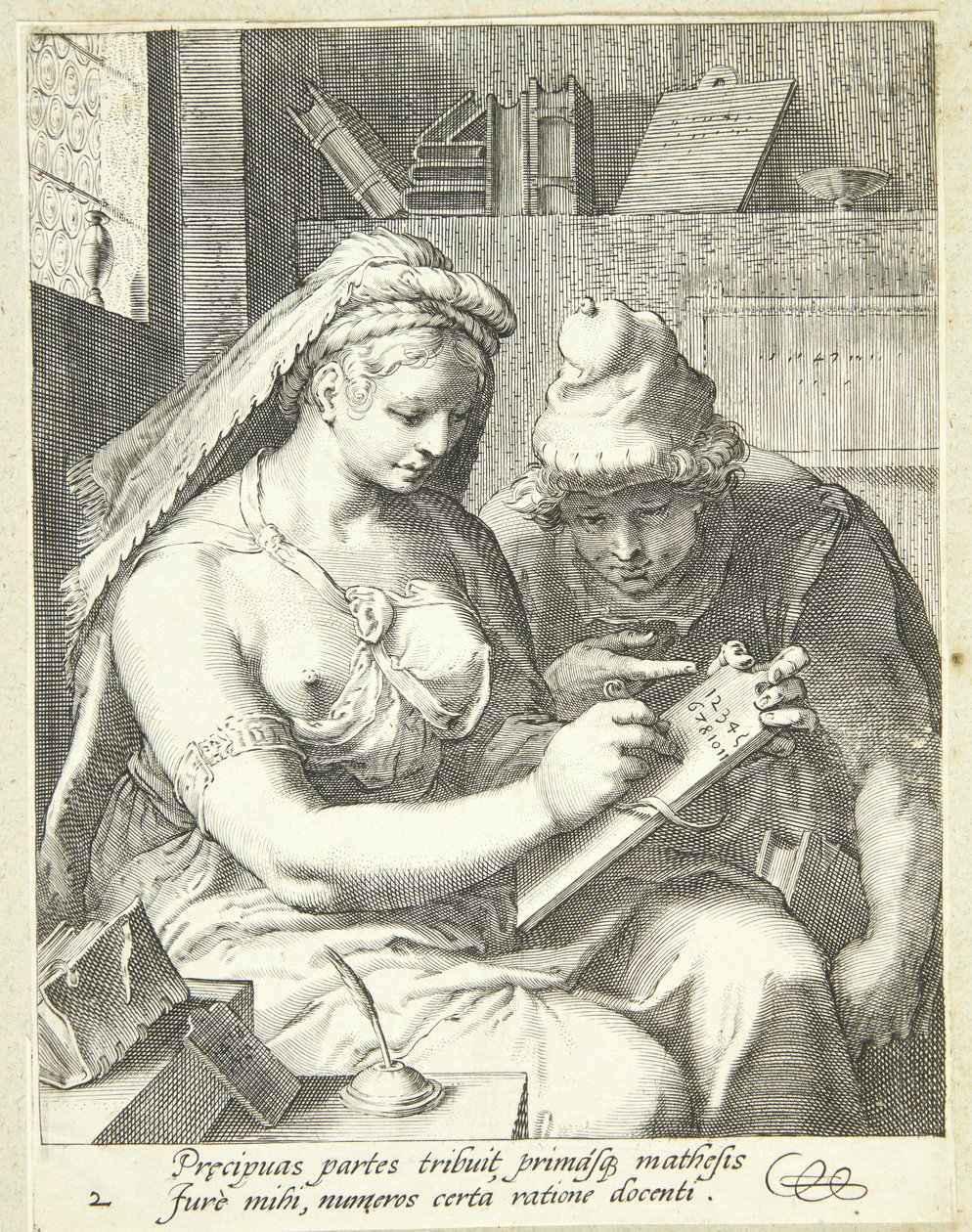 Arytmetyka autorstwa Cornelis Jacobsz Drebbel