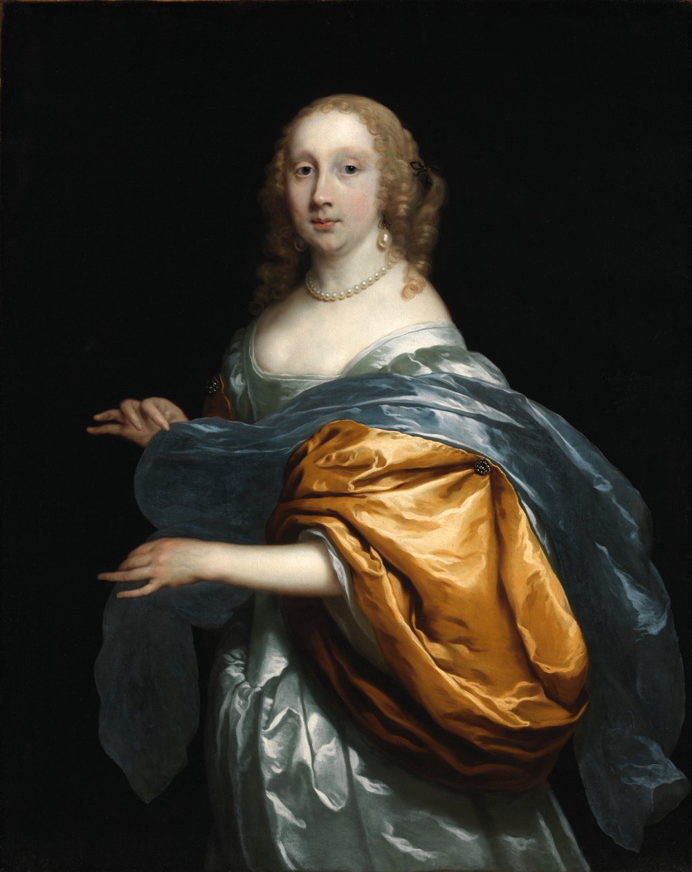 Pani Tulipan, 1660. autorstwa Cornelis Janssens van Ceulen