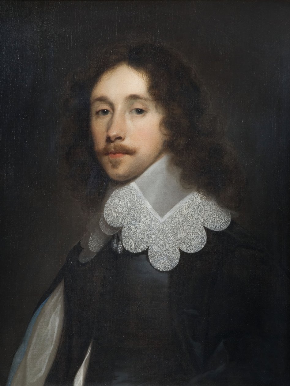 Portret Lucjusza II wicehrabiego Falklandów 1610-43, 1640. autorstwa Cornelis Janssens van Ceulen