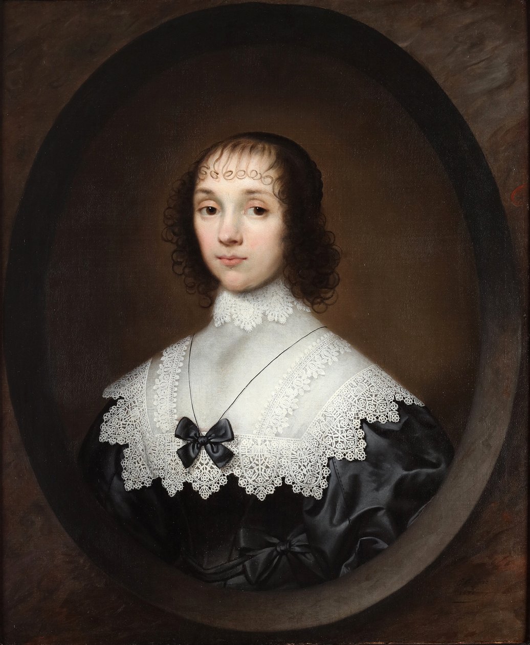 Portret Lady Waterpark autorstwa Cornelis Janssens van Ceulen
