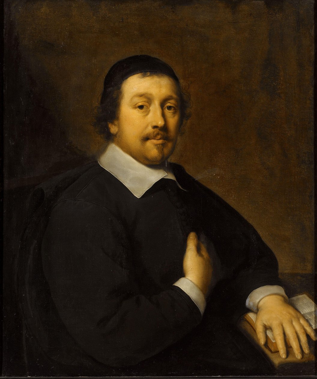 Portret Johana van Somerena (1622-76) Johan van Someren (1622-76). Wielki Emerytura Nijmegen autorstwa Cornelis Jonson van Ceulen (I)