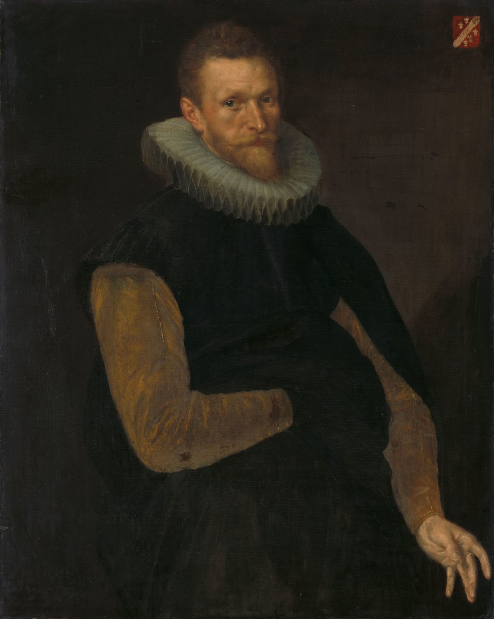 Jacob Cornelisz Banjaert, zwany van Neck (1564-1638), admirał, burmistrz i radny Amsterdamu autorstwa Cornelis Ketel