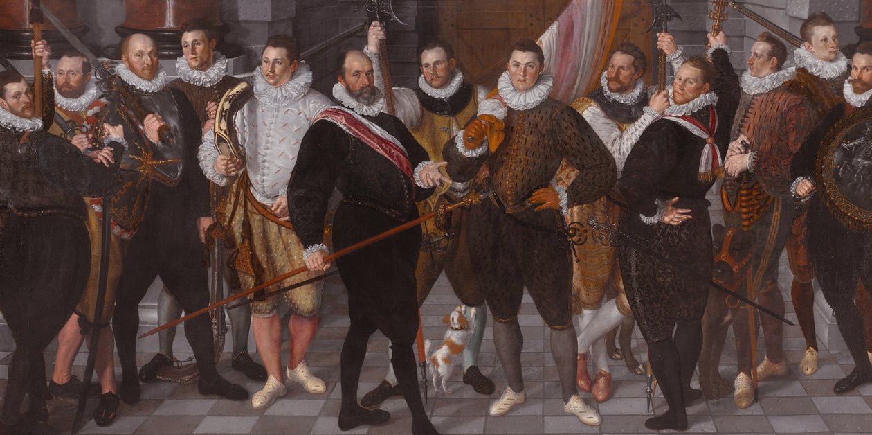 Kompania kapitana Dircka Jacobsza Rosecransa i porucznika Pauwa autorstwa Cornelis Ketel