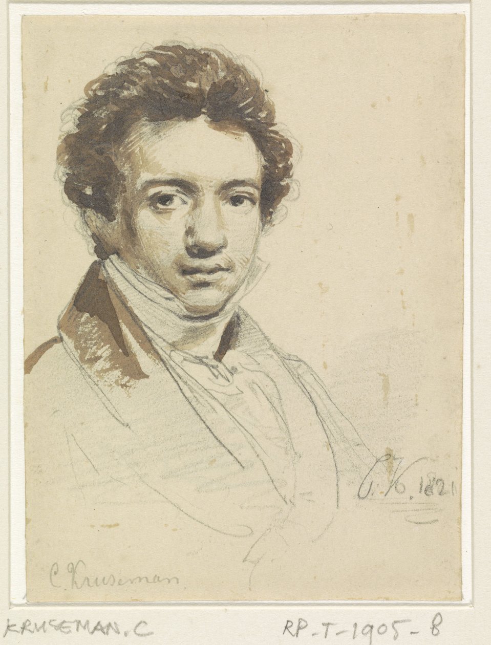 Autoportret autorstwa Cornelis Kruseman