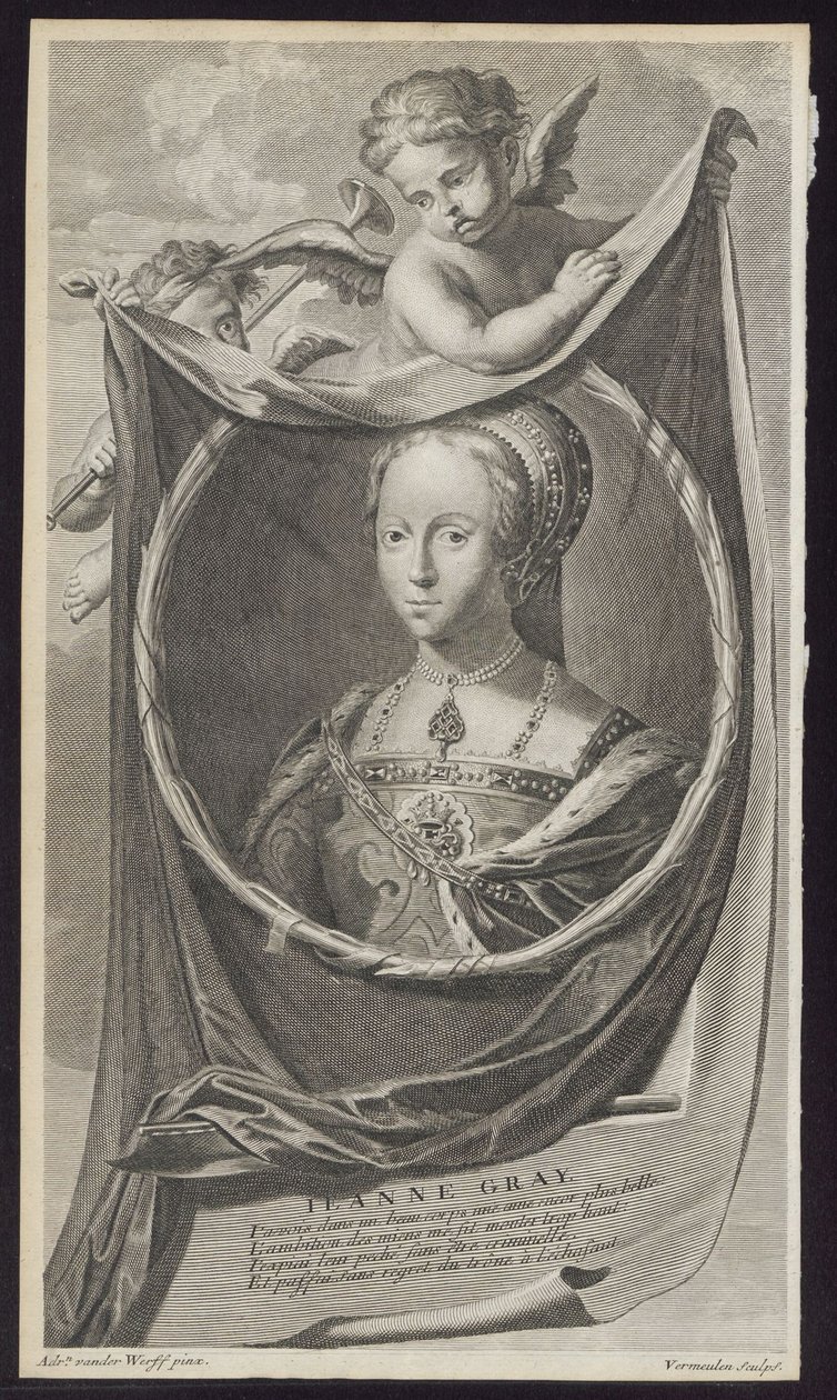Jane Grey, 1697 autorstwa Cornelis Martinus Vermeulen