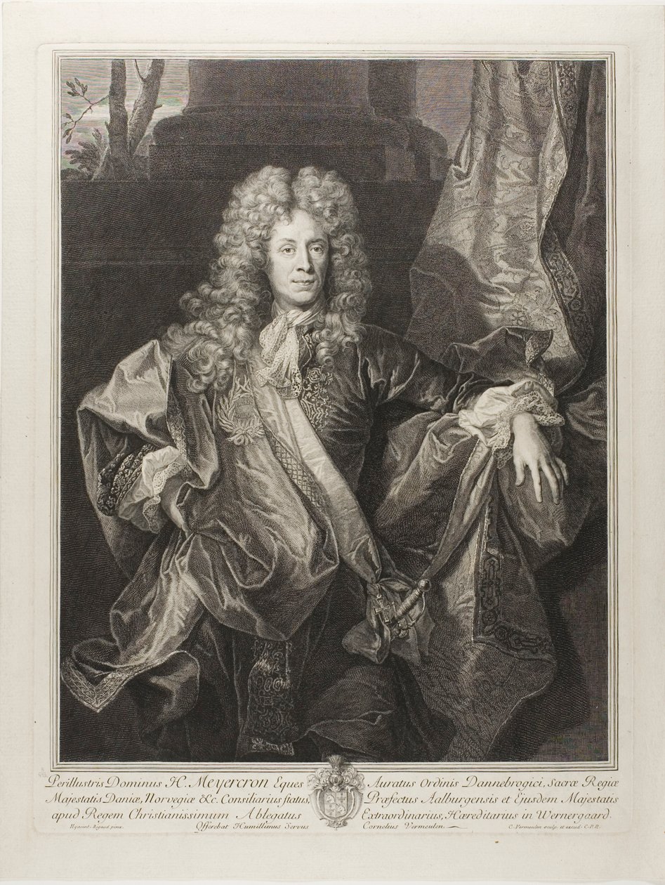 Portret Henninga Meyercrona autorstwa Cornelis Martinus Vermeulen