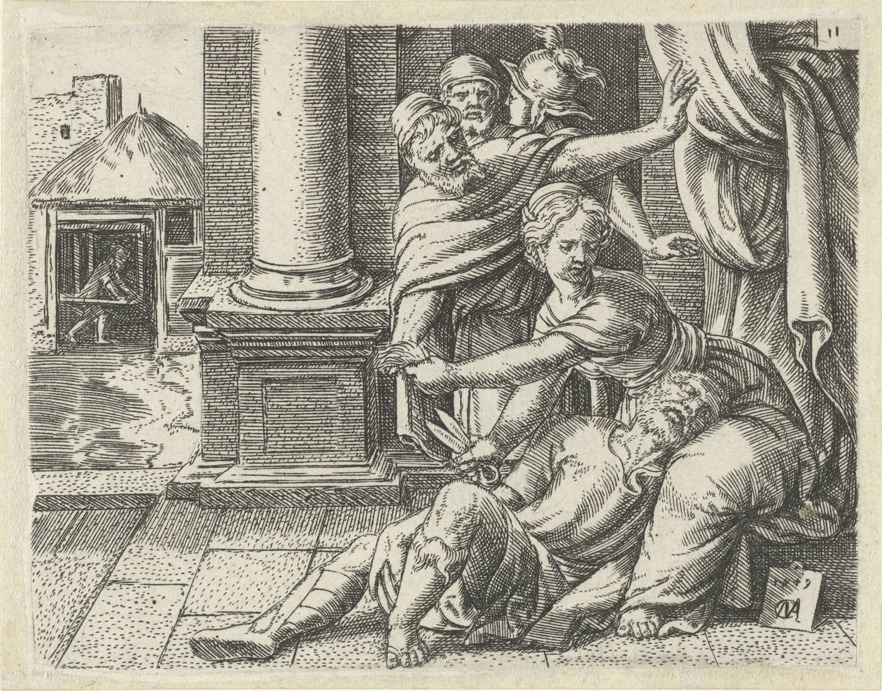 Samson i Dalila Historia Samsona (tytuł serii) autorstwa Cornelis Massijs