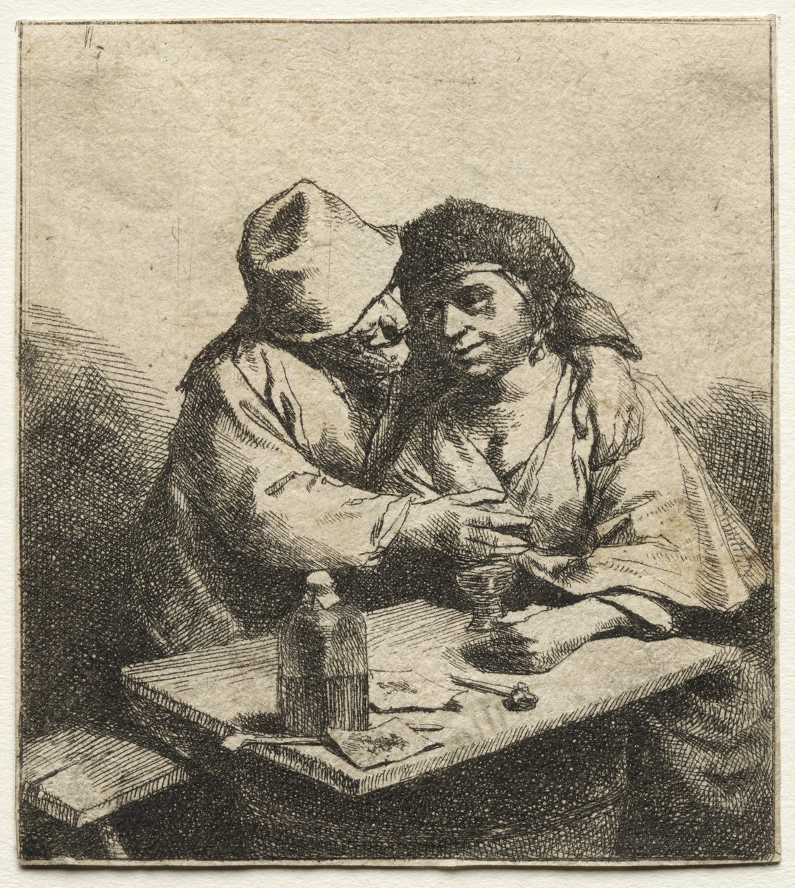 Zakochana para autorstwa Cornelis Pietersz Bega