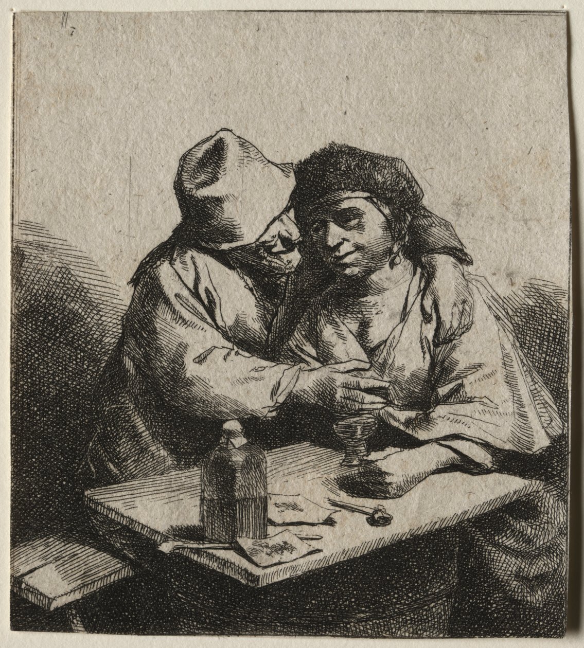 Zakochana para autorstwa Cornelis Pietersz Bega