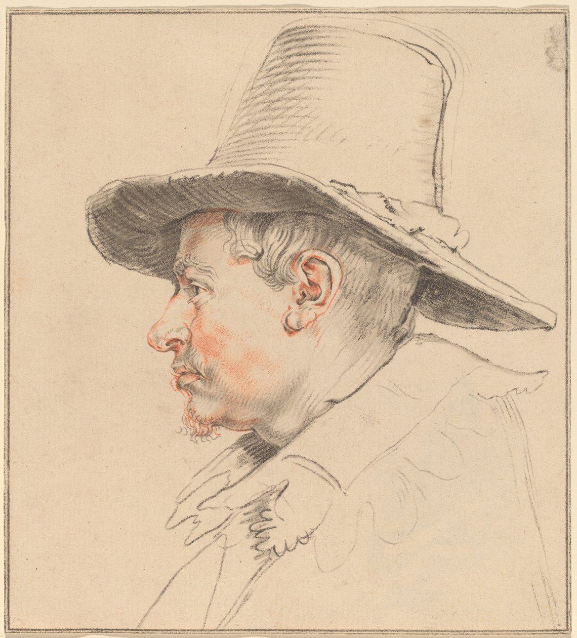 Salomon de Bray (dawniej Jan van Goyen) autorstwa Cornelis Ploos van Amstel
