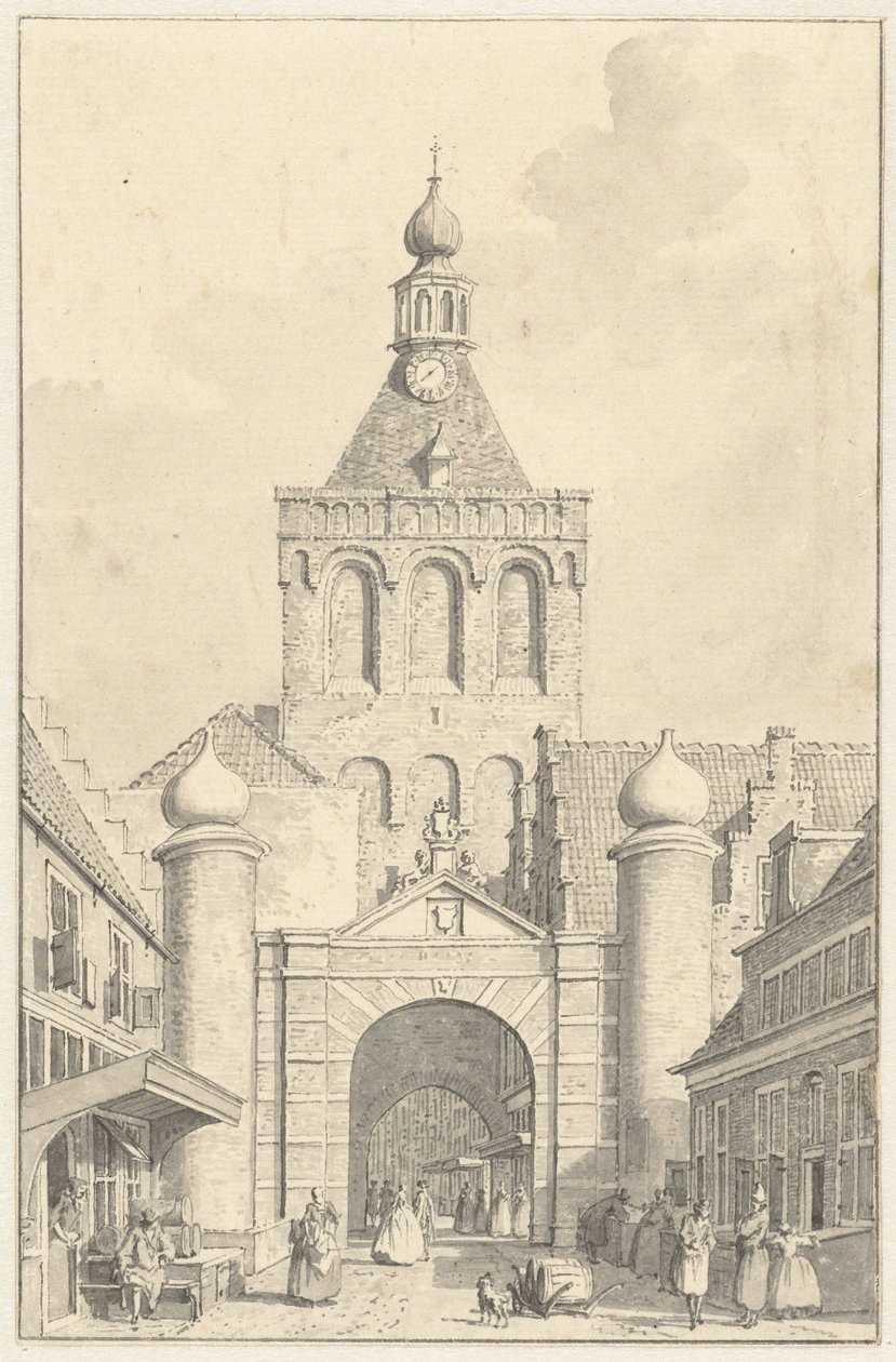 Binnenpoort w Culemborgu autorstwa Cornelis Pronk