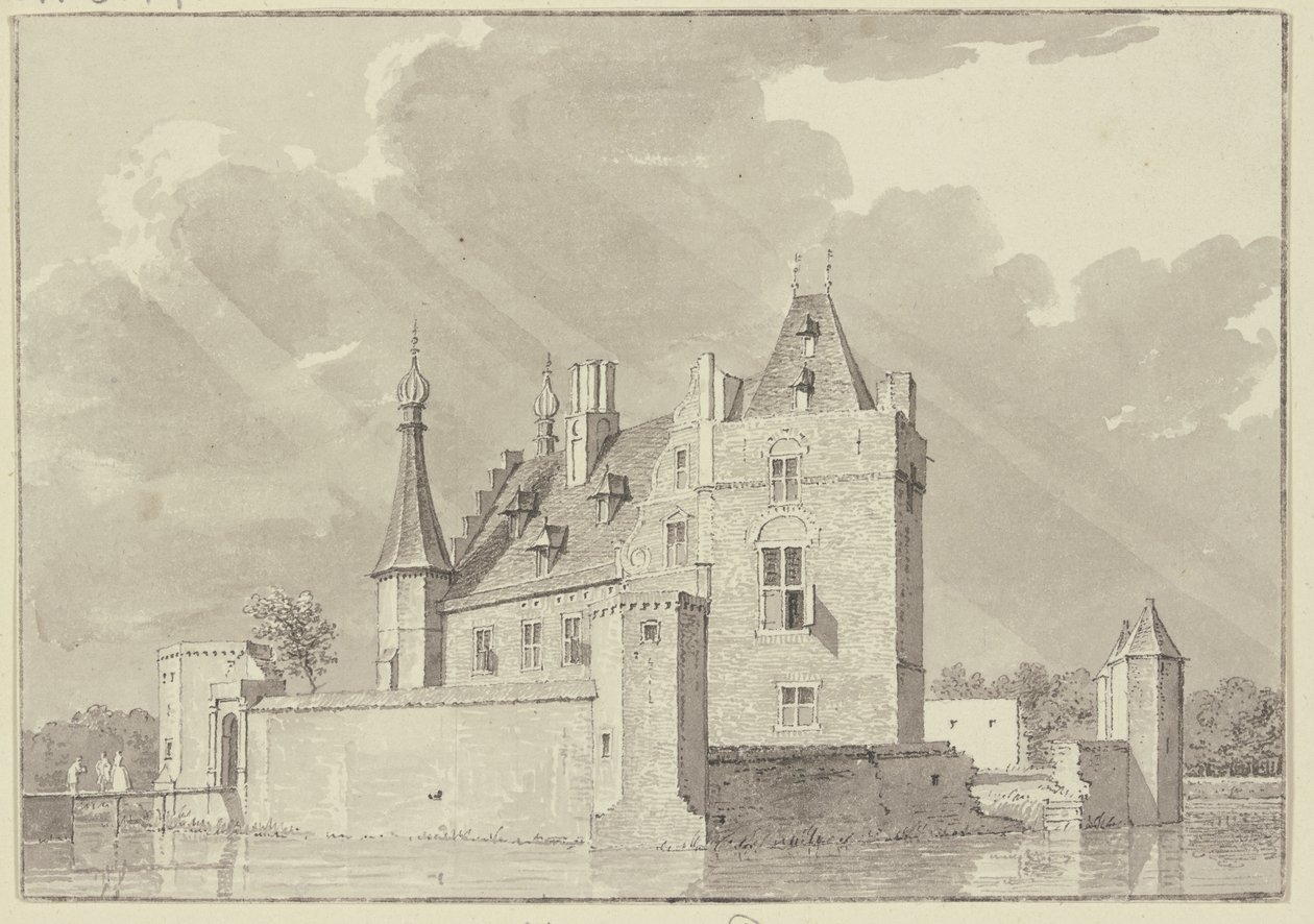 Dom ter Does autorstwa Cornelis Pronk