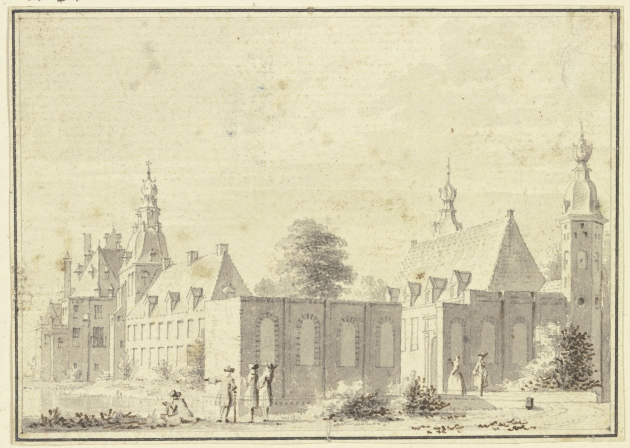 Dom Den Ooy van Achteren autorstwa Cornelis Pronk