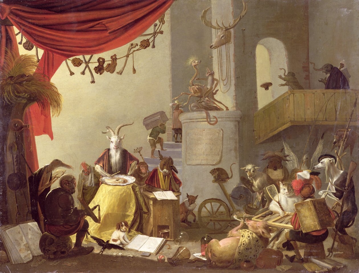 Diableria autorstwa Cornelis Saftleven