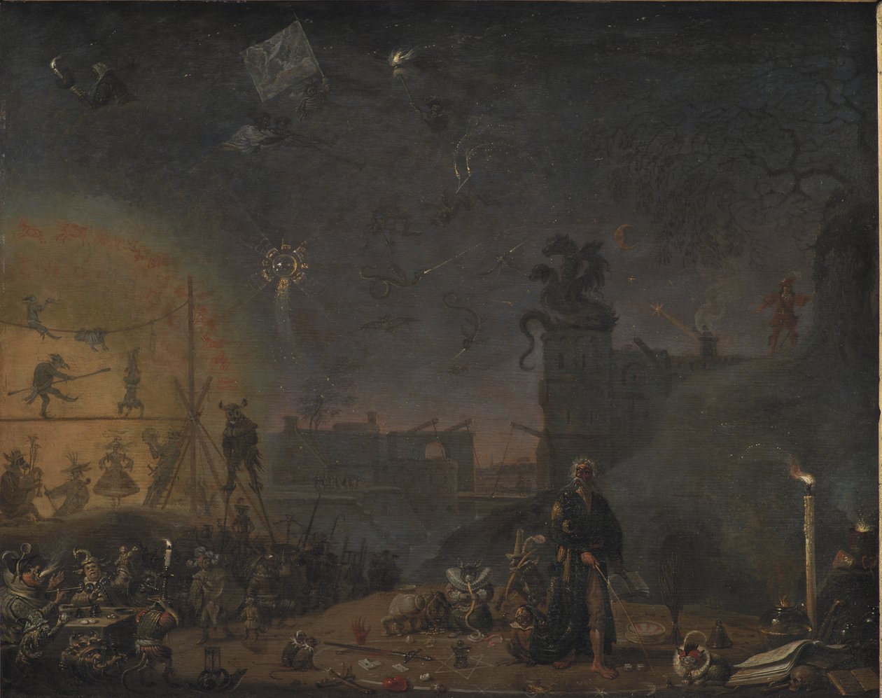 Wizja Niedzielnego Dziecka autorstwa Cornelis Saftleven