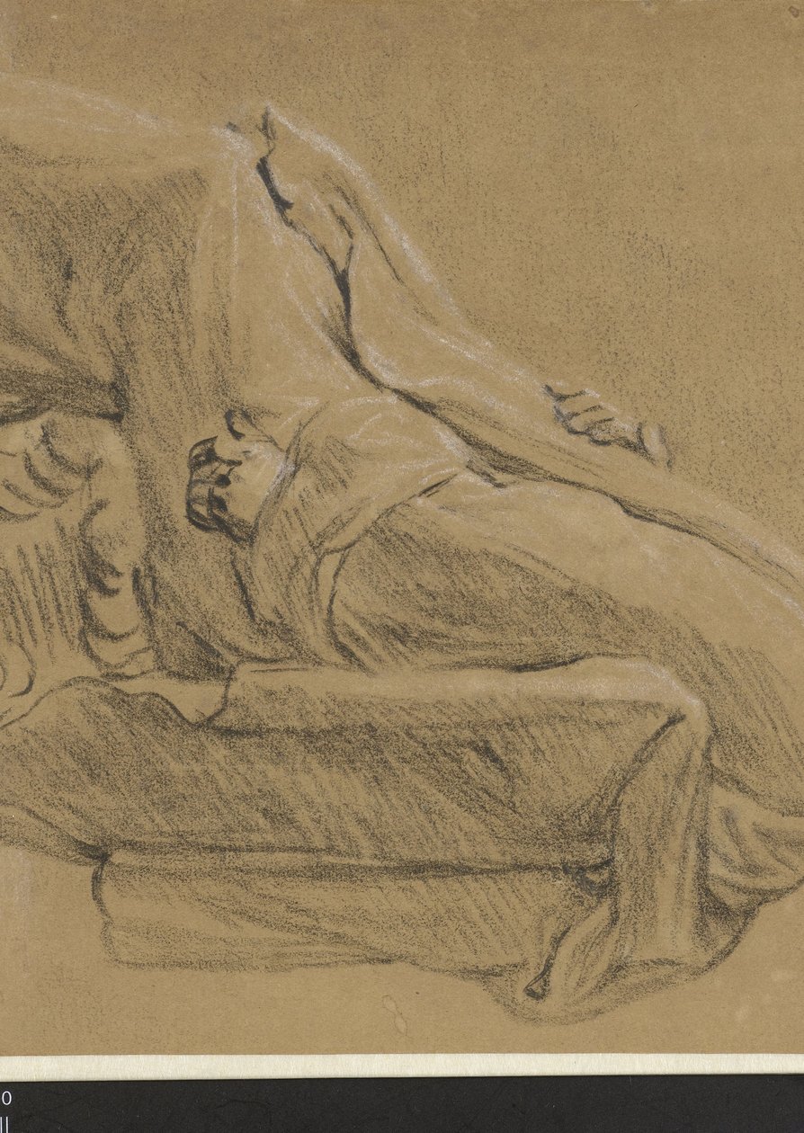 Siedzący mężczyzna po lewej autorstwa Cornelis Saftleven