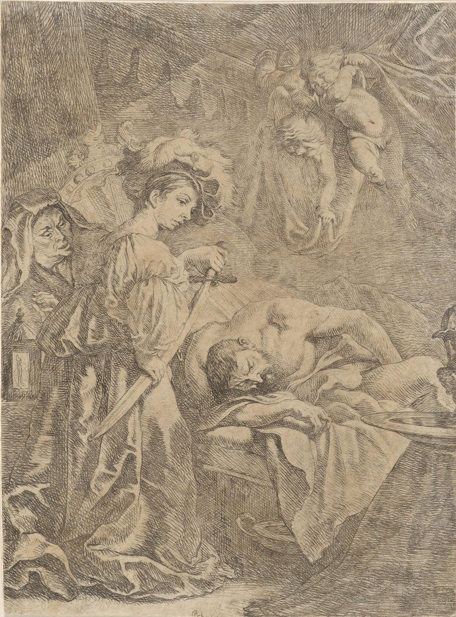 Judyta w Holofernesie autorstwa Cornelis Schut (I)