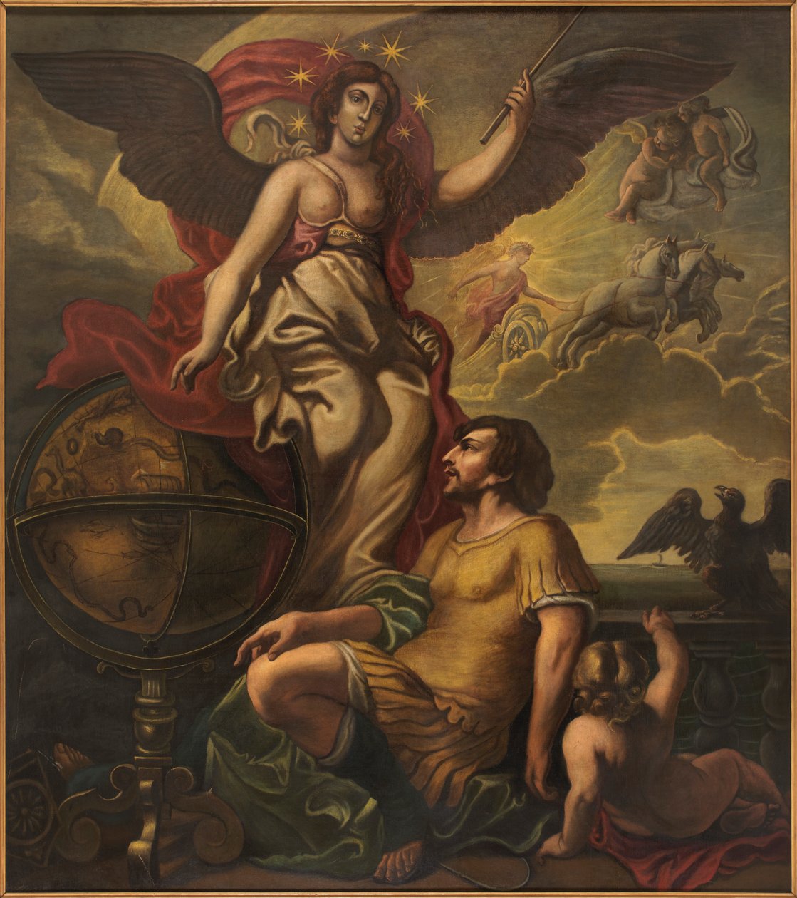 Alegoria astrologii, pierwsza połowa XVII wieku.. autorstwa Cornelis Schut