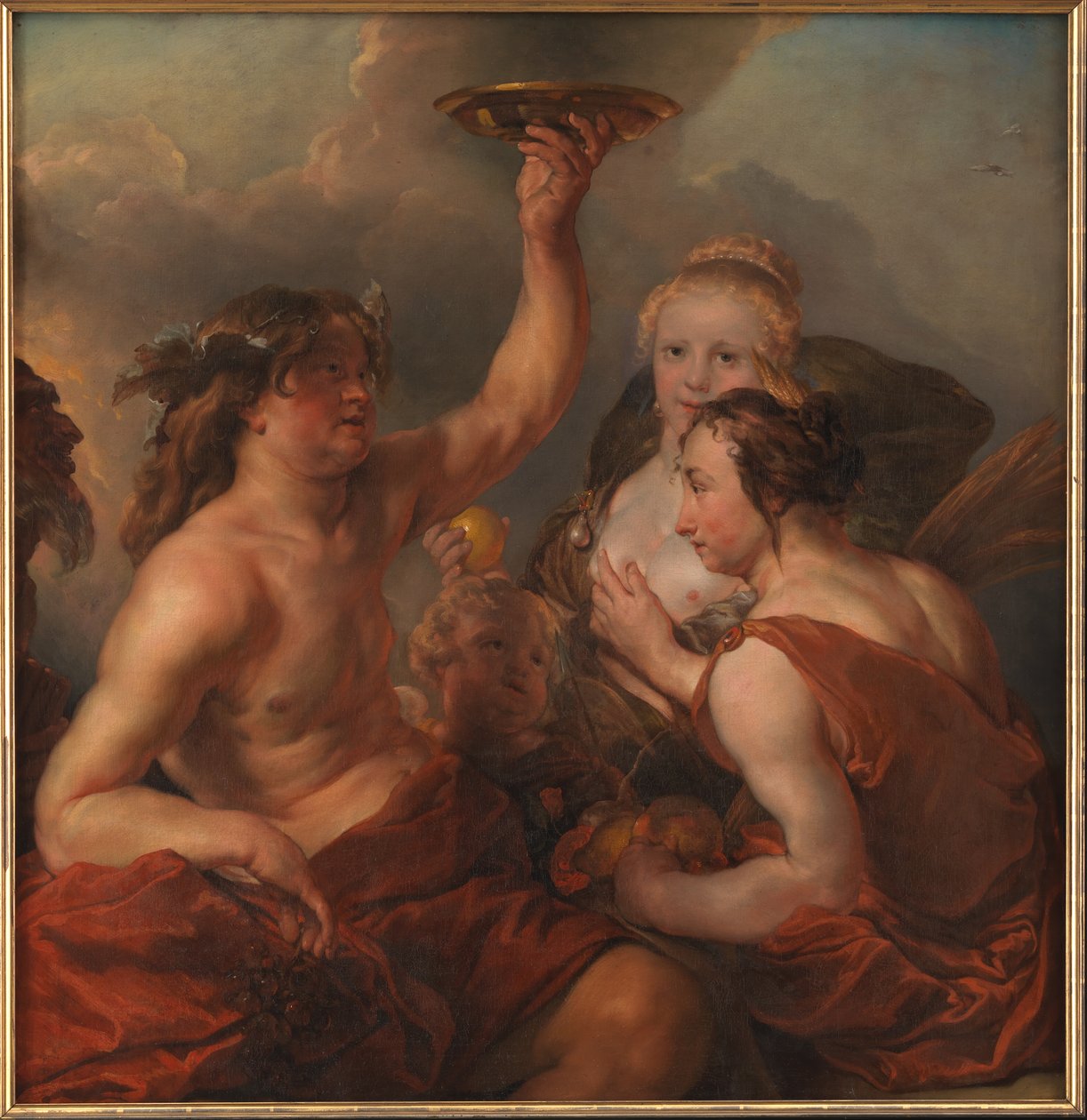 Bachus, Ceres i Wenus autorstwa Cornelis Schut
