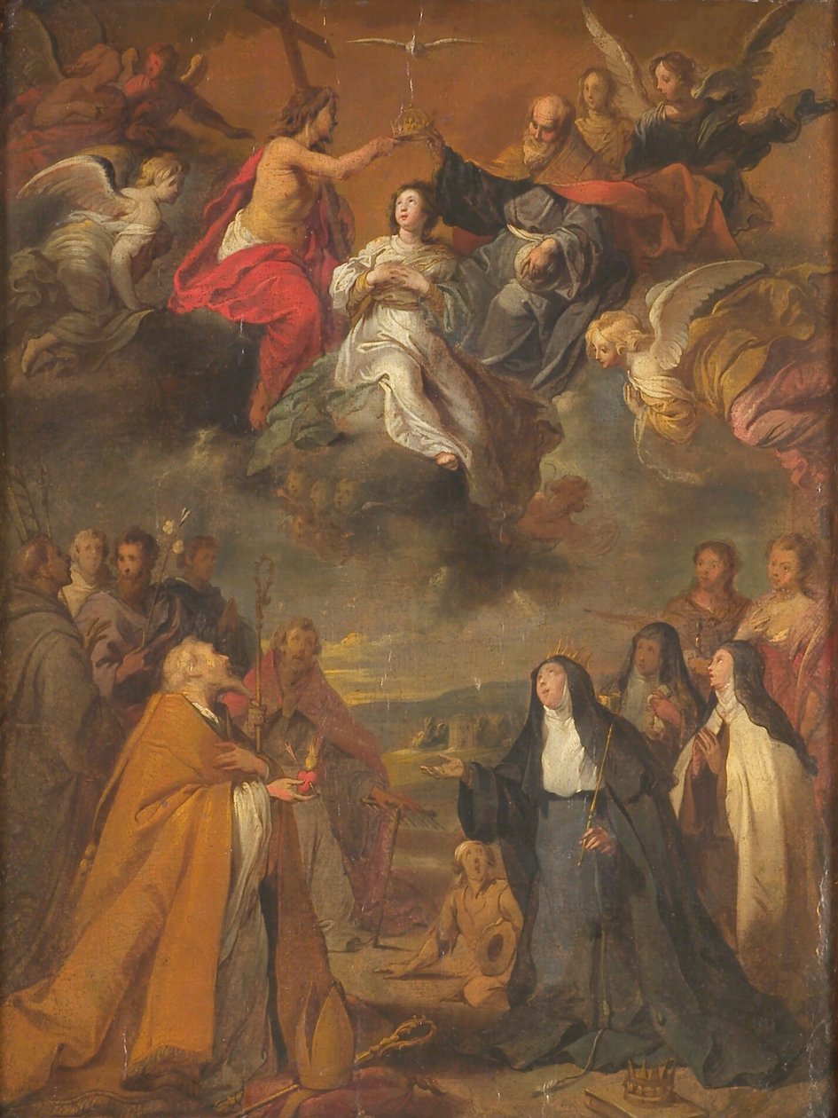 Koronacja Dziewicy autorstwa Cornelis Schut