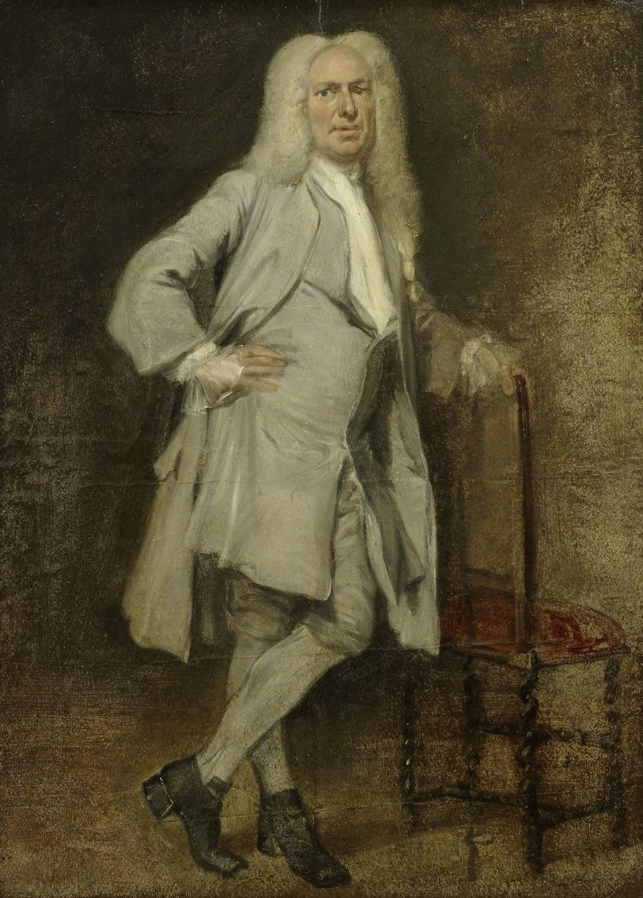 Portret Jana Lepeltaka, kupca drewna w Amsterdamie, regenta sierocińca Aalmoezeniers autorstwa Cornelis Troost