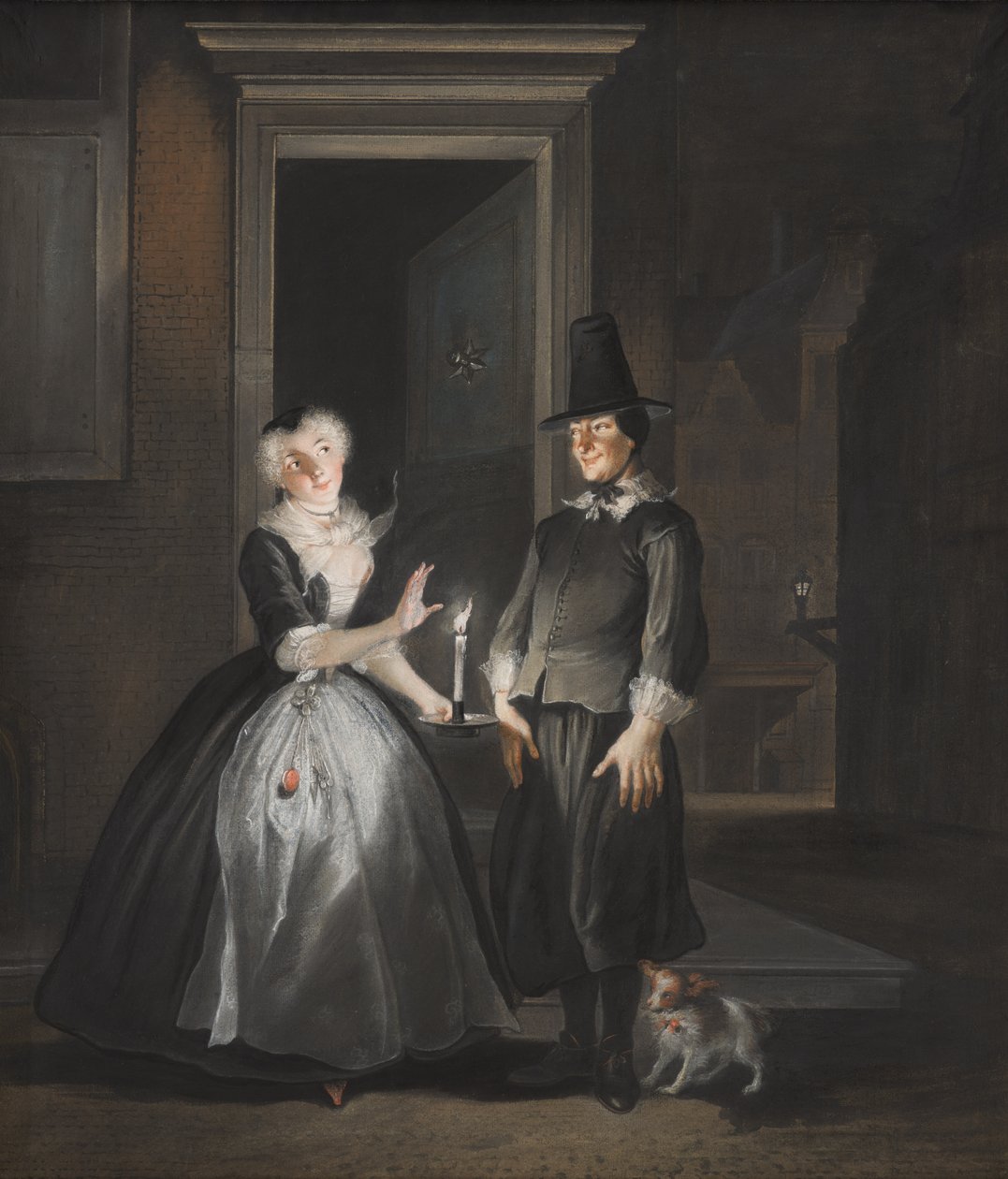 Deklaracja miłości Reiniera Adriaansza, 1737 autorstwa Cornelis Troost