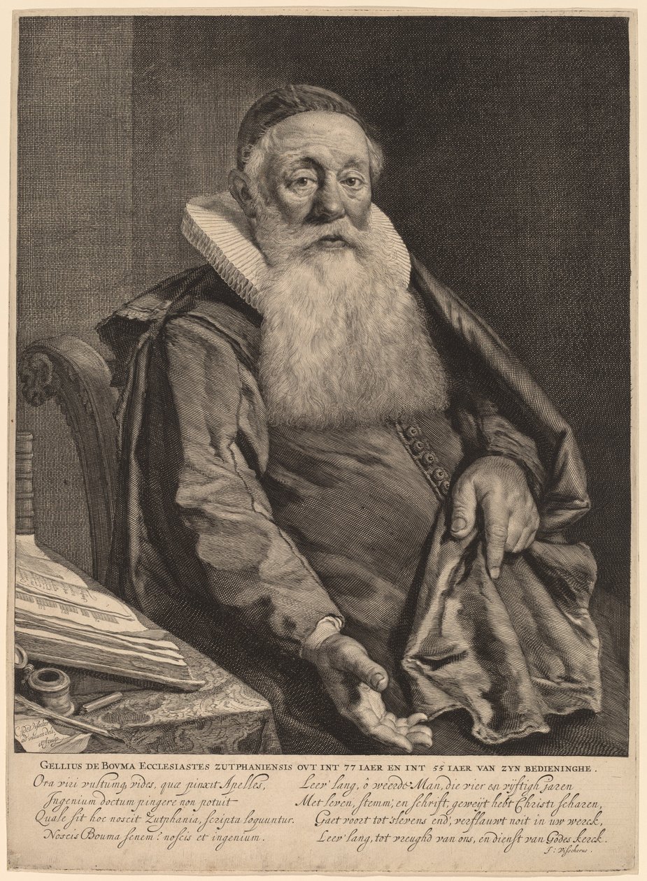 Gellius de Bouma autorstwa Cornelis Visscher