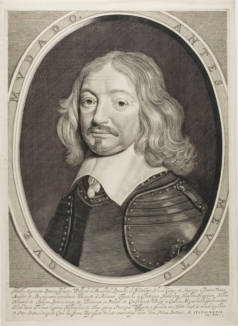 Johann Wolfert van Brederode, z Effigies Variae autorstwa Cornelis Visscher