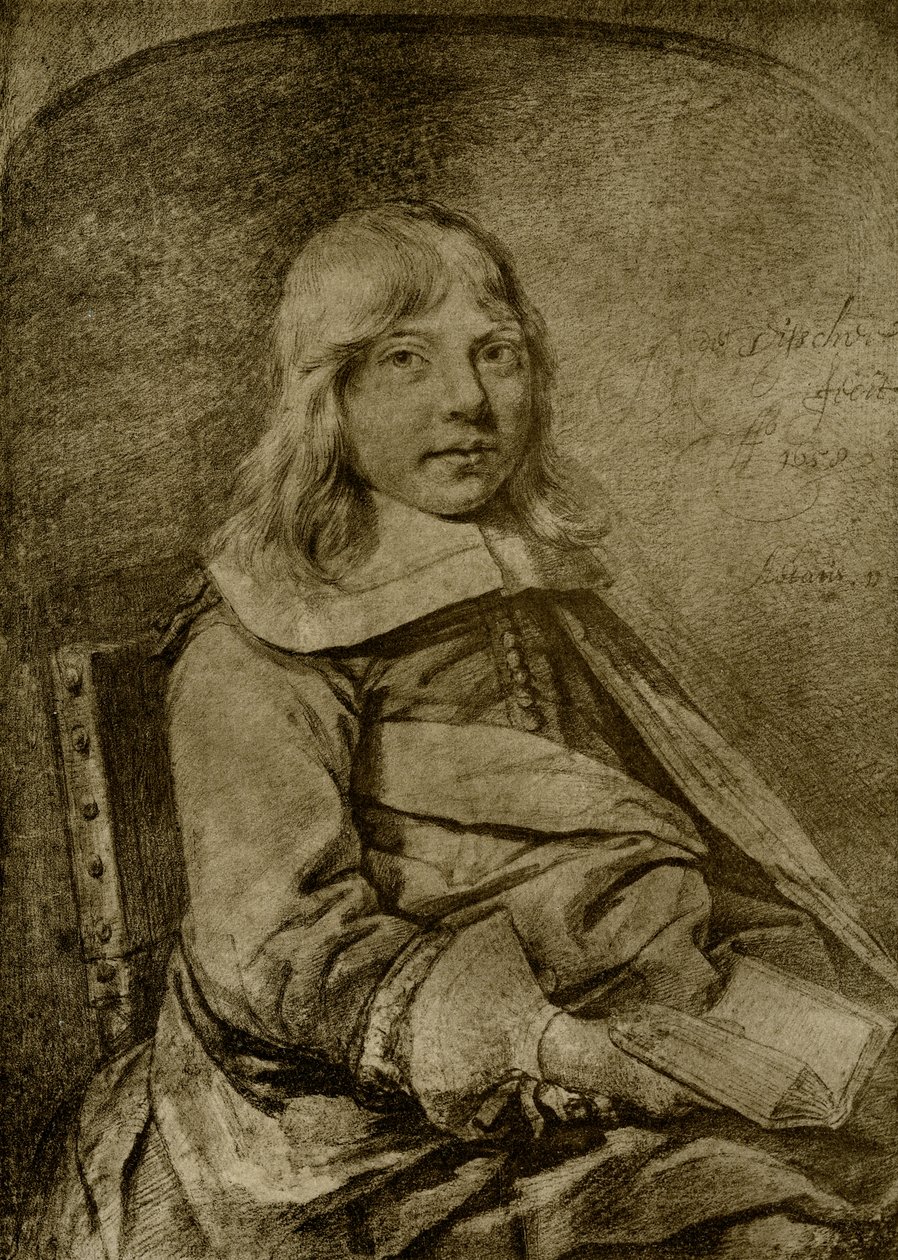 Portret jedenastoletniego chłopca autorstwa Cornelis Visscher