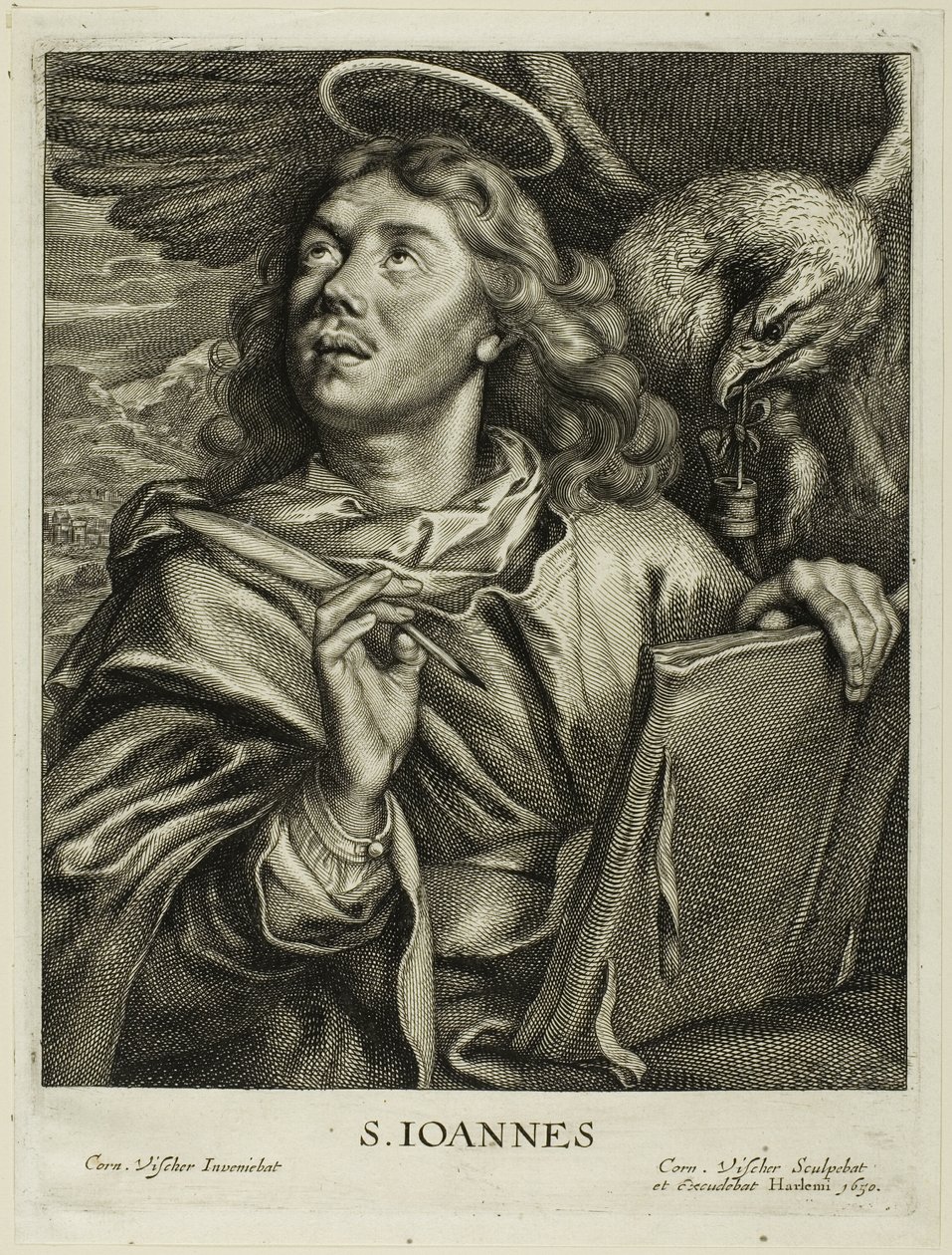 Święty Jan autorstwa Cornelis Visscher