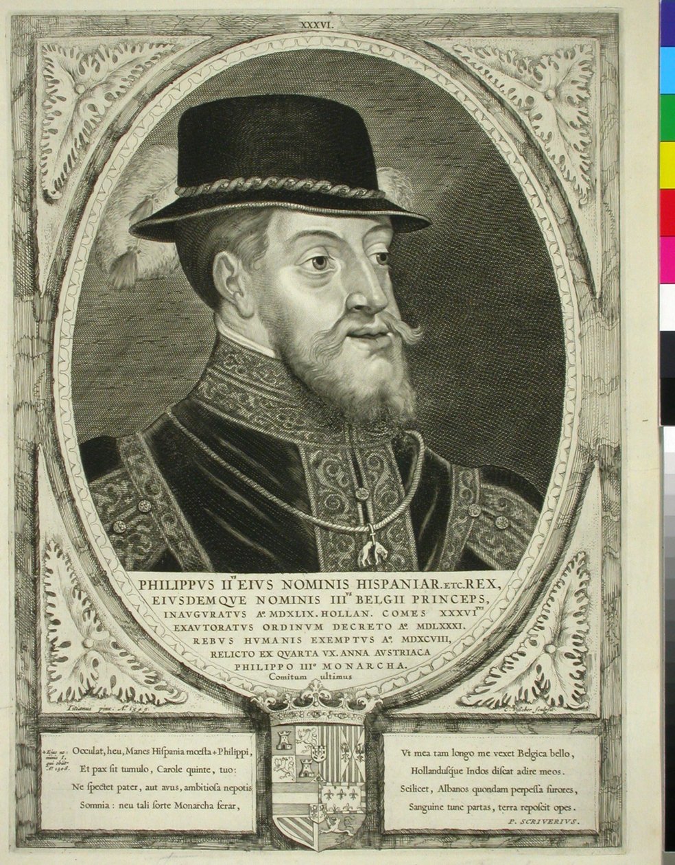 Bez tytułu autorstwa Cornelis Visscher