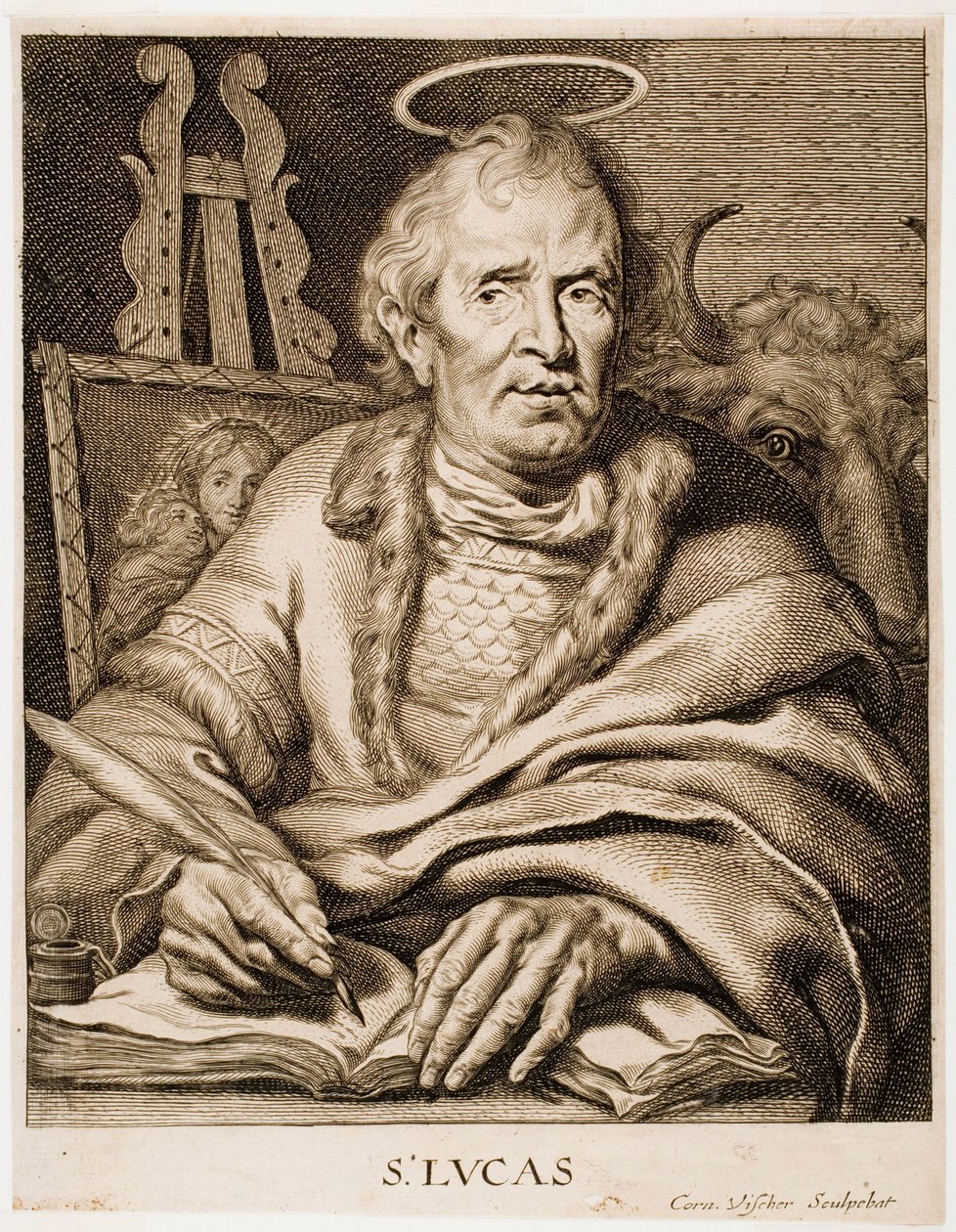 Bez tytułu autorstwa Cornelis Visscher