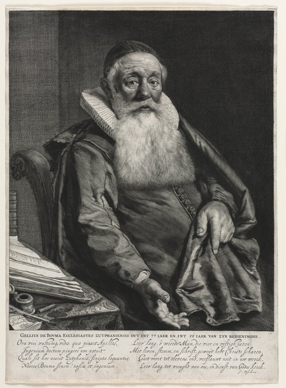 Gellius de Bouma autorstwa Cornelis de Visscher