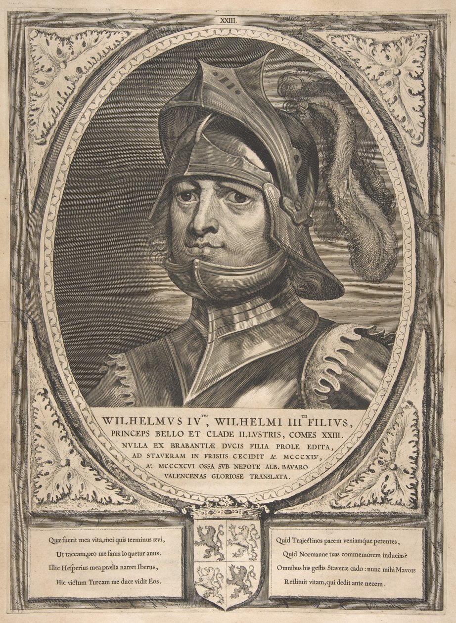 Wilhelm IV z serii Counts and Countesses of Holland, Zeeland and West-Frisia, 1650.. autorstwa Cornelis de Visscher