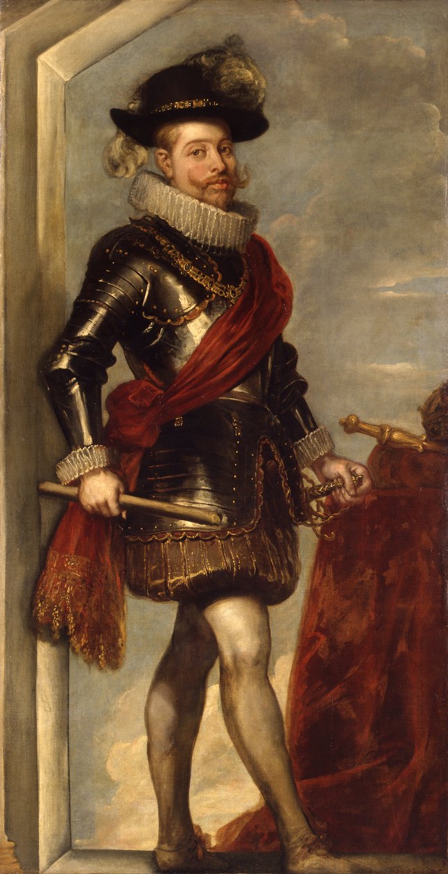Król Hiszpanii Filip III autorstwa Cornelis de Vos