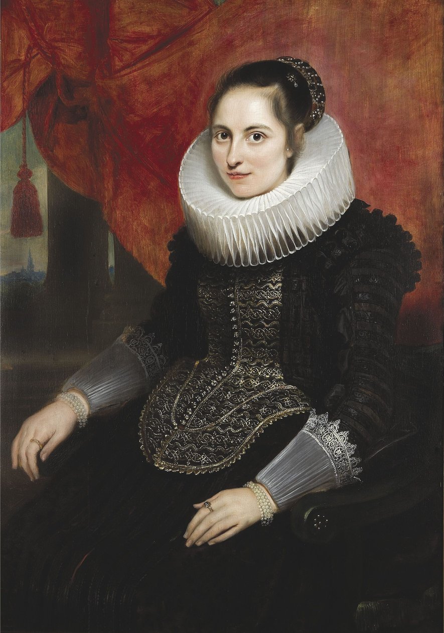 Drzwi Marii z Ghinder autorstwa Cornelis de Vos