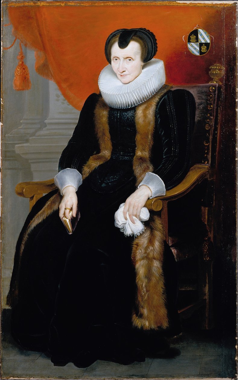 Starsza Pani autorstwa Cornelis de Vos