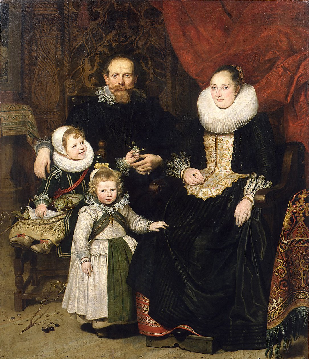 Autoportret z rodziną, 1621. autorstwa Cornelis de Vos