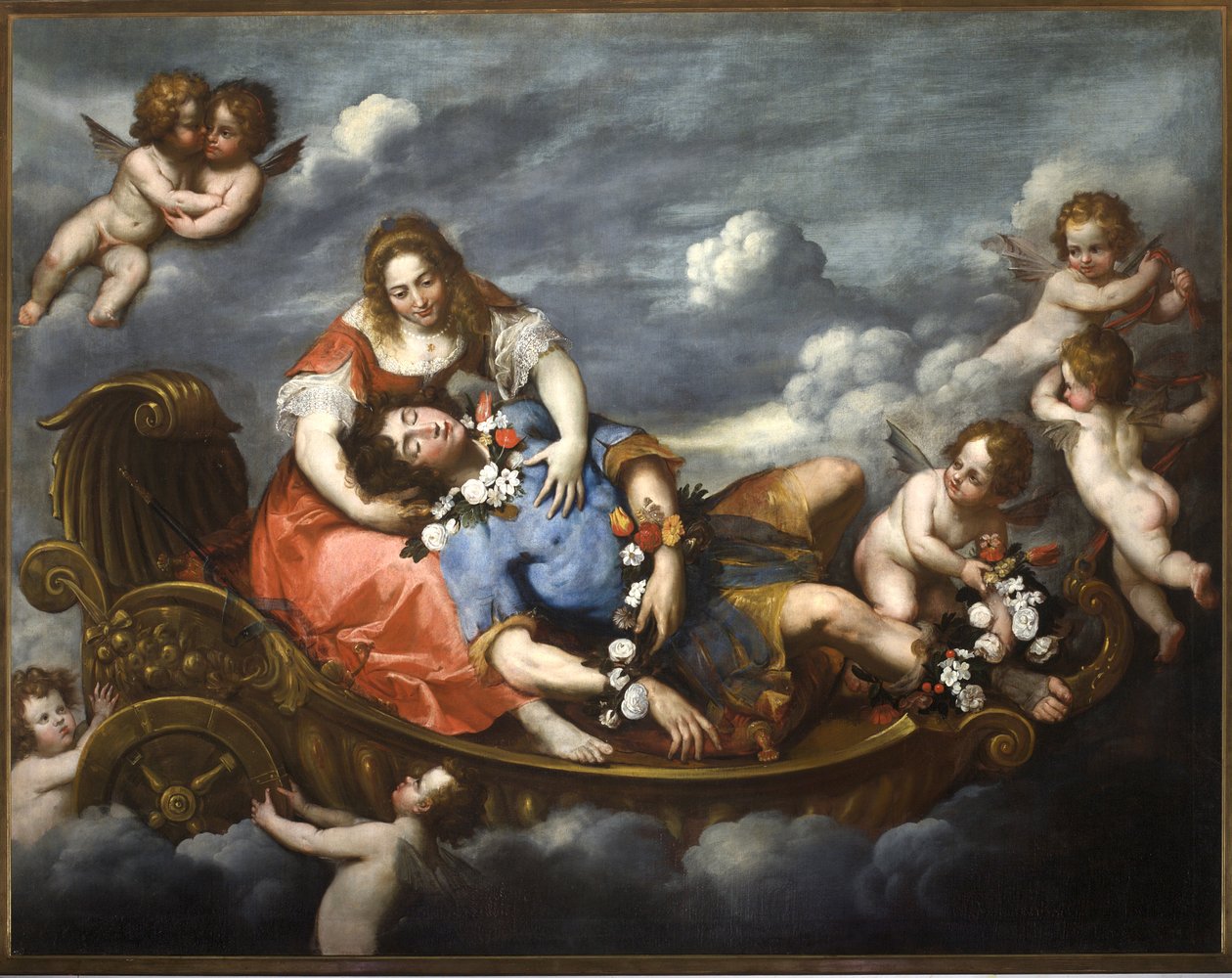 Rinalda i Armidy autorstwa Cornelis de Wael