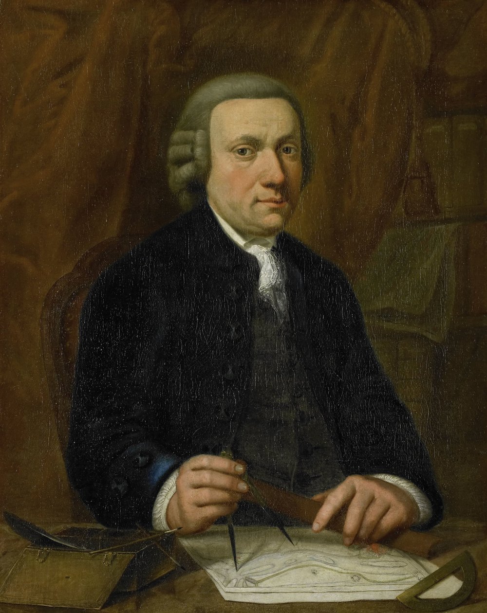 Portret Barenda Goudriaana Ariesza. autorstwa Cornelis van Cuylenburgh (II)