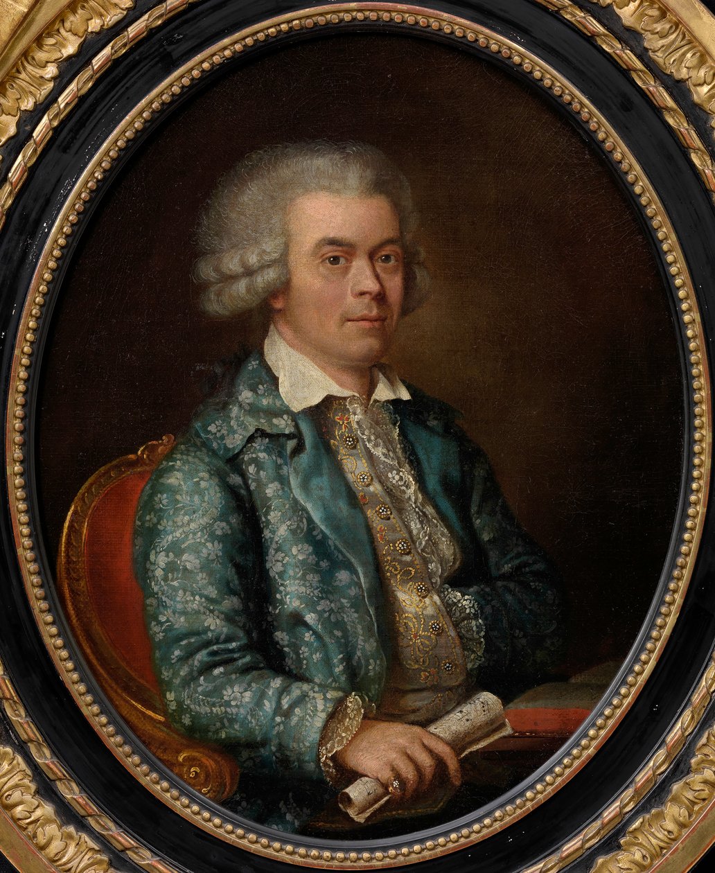 Portret kompozytora André Ernesta Modeste Grétry 1741-1813, ok. 1930 1786-88. autorstwa Cornelis van Cuylenburgh
