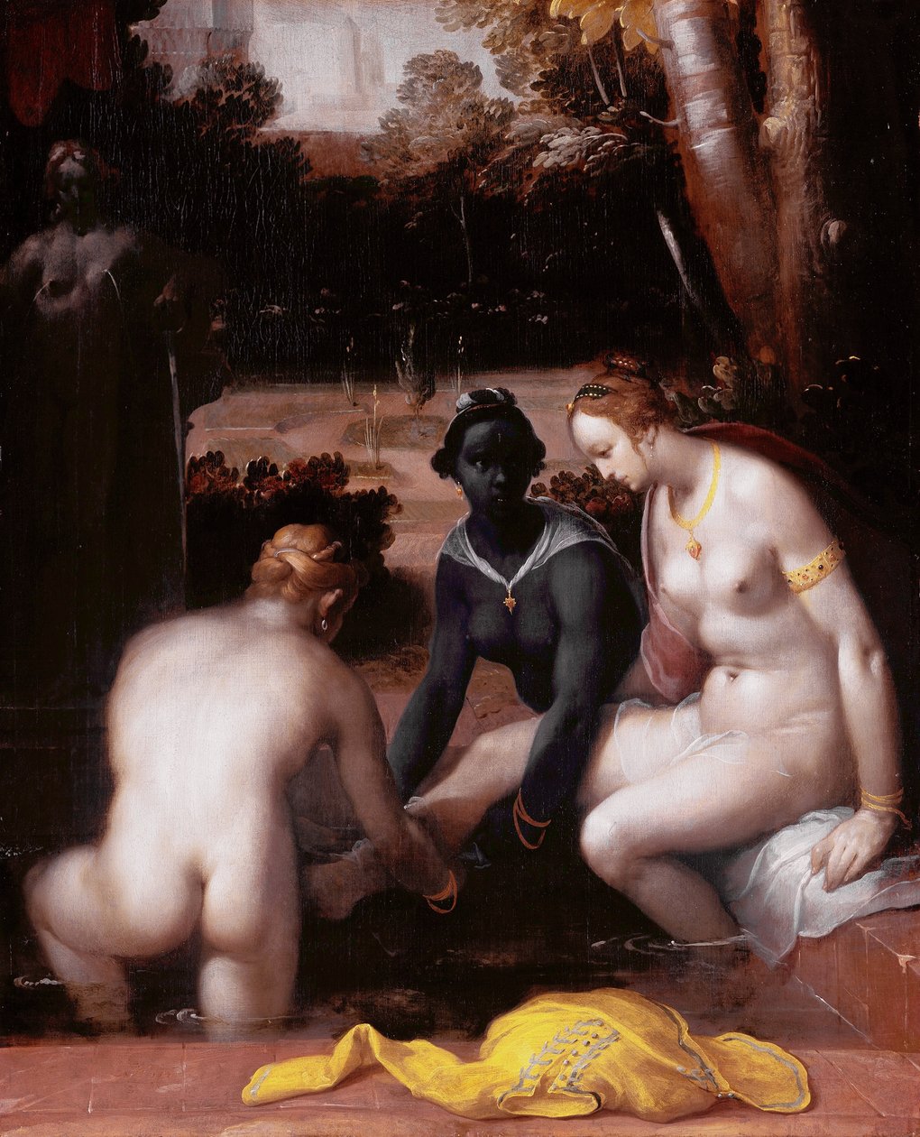 Batszeba w swojej toalecie autorstwa Cornelis van Haarlem